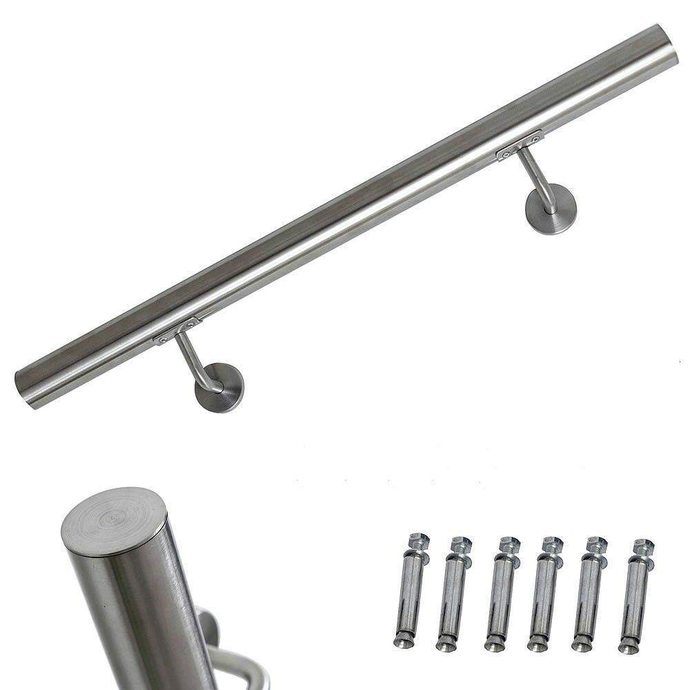 Main courante tube ovale inox 316 Tige Filetée Longueur 340mm